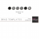 Brad Templates Kit #1- Flowers