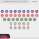 Flower Power Alpha Print Kit