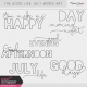 The Good Life: July Word Art Kit
