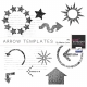 Arrow Templates Kit #3