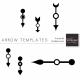 Arrow Templates Kit #2