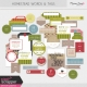 Homestead Words &amp; Tags Kit