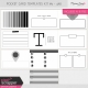 Pocket Card Templates Kit #5- 4x6