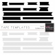 Tape Templates Kit #2