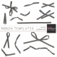 Ribbon Templates Kit #3