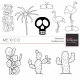 Mexican Illustrations Kit