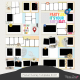 Pocket Overlap Layout Templates #1 Kit