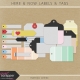Here & Now Labels Kit