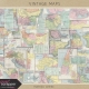 Vintage Maps Kit