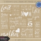 A Mother&#039;s Love- Word Art Phrase Kit