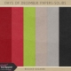 Days of December Paper Solids Kit