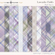 Lavender Fields Plaid Papers