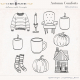 Autumn Comforts Illustrations
