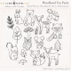 Woodland Tea Party Illustrations- Woodland Critters