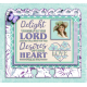 Bible Journal Memory Dex Card: Delight in the Lord