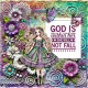 Bible Journaling: Mixed Media: God is With Her