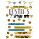 Dustins Emoji Birthday Party Invite Printable