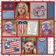 4th of July Face Paint
