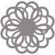 Flower Doily Shape Template