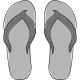 Flip Flops Template